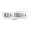 Premium Foldable Hinge Flap Heavy Duty Screw On Hinges For Sewing Machine Cabinet And Drop Leaf Tab 4