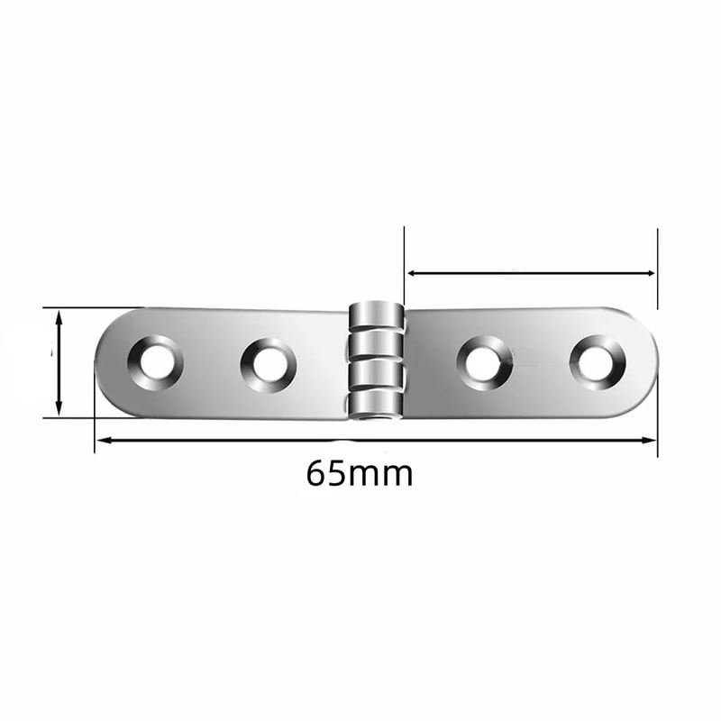 Premium Foldable Hinge Flap Heavy Duty Screw On Hinges For Sewing Machine Cabinet And Drop Leaf Tab 4