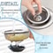 Premium Stainless Steel Kitchen Sink Strainer Dual Mesh Non Clog Drain Filter