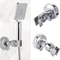 Universal Adjustable Suction Cup Shower Head Holder Drill Free Rotating Bracket 0