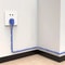 Clear Self Adhesive Cable Clips Transparent Cable Management Clips For Wall Desk 0