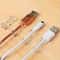 Clear Self Adhesive Cable Clips Transparent Cable Management Clips For Wall Desk 1