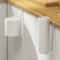 Space Saving No Drill Wall Mount Toilet Paper Holder Easy Install Bathroom Tissue Roll Hanger 2
