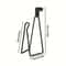 Space Saving No Drill Wall Mount Toilet Paper Holder Easy Install Bathroom Tissue Roll Hanger 6