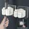 Self Adhesive Mop & Broom Organizer Wall Mounted Storage Hooks