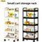 Kitchen Storage Rack Trolley Rolling Multi Shelf Organizer 0