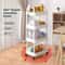Kitchen Storage Rack Trolley Rolling Multi Shelf Organizer 2