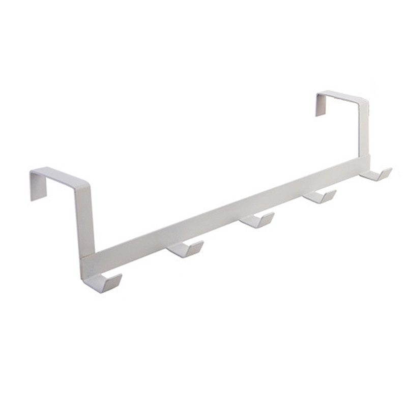 Space Saving Over Door Hook Rack With Hooks Heavy Duty Over Door Hook Rack Bathroom Organizer 4