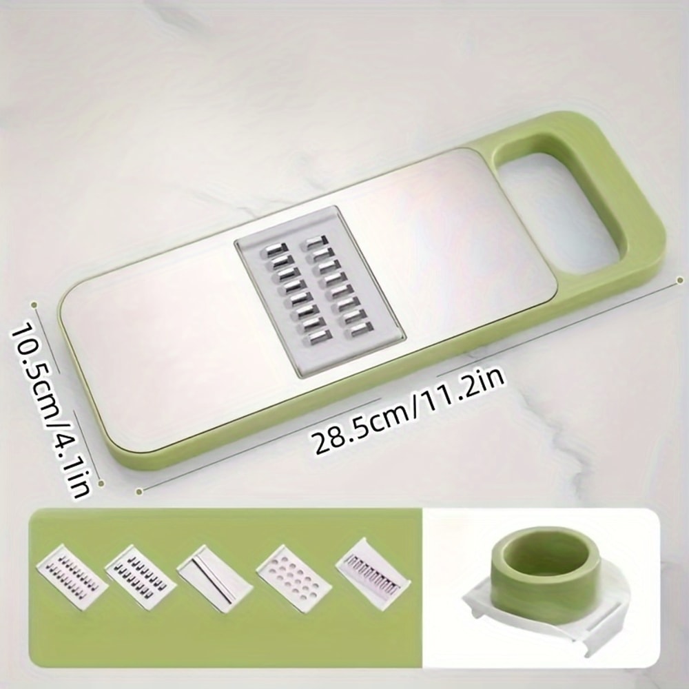 Multifunctional Vegetable Slicer Vegetable Grater Set With Interchangeable Blades 2
