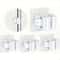 Premium Wall Mounted No Drill Mop Holder & Self Adhesive Mop Holder Clip Set Strong Anti Slip Organizers