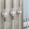 Premium Wall Mounted No Drill Mop Holder & Self Adhesive Mop Holder Clip Set Strong Anti Slip Organizers