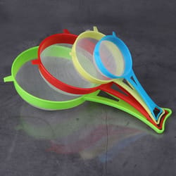premium multipurpose mesh filter kitchen strainer set fine mesh sieve for tea juice flour & soy milk