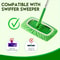 Premium Reusable Microfiber Mop Pads Set High Absorption + Universal Fit