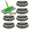 Premium Reusable Microfiber Mop Pads Set High Absorption + Universal Fit