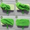 Premium Washable Microfiber Mop Pads Reusable Replacement Cloths for Flat Mops