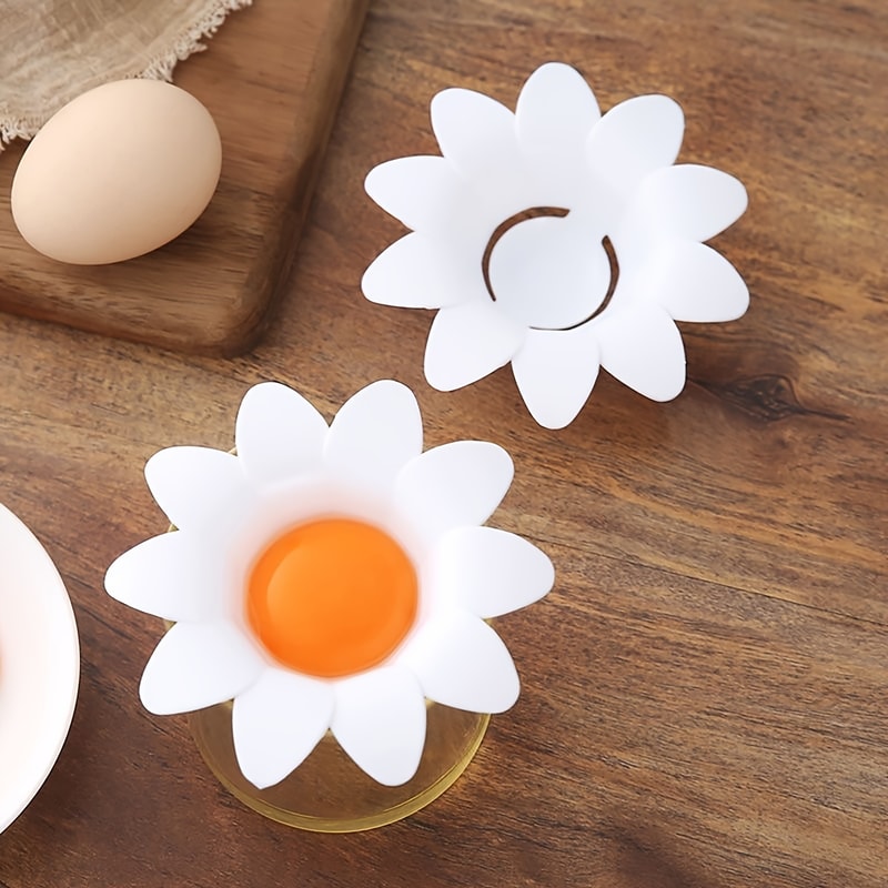 Flower Egg Separator Cup Easy Egg Separator for Baking & Cooking