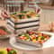 Stainless Steel Food Containers Set With Leakproof Lids Stackable Lunch Storage 6