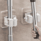Space Saver Wall Mounted Mop Holder strong Suction Broom Organizer for Kitchen & Bathroom