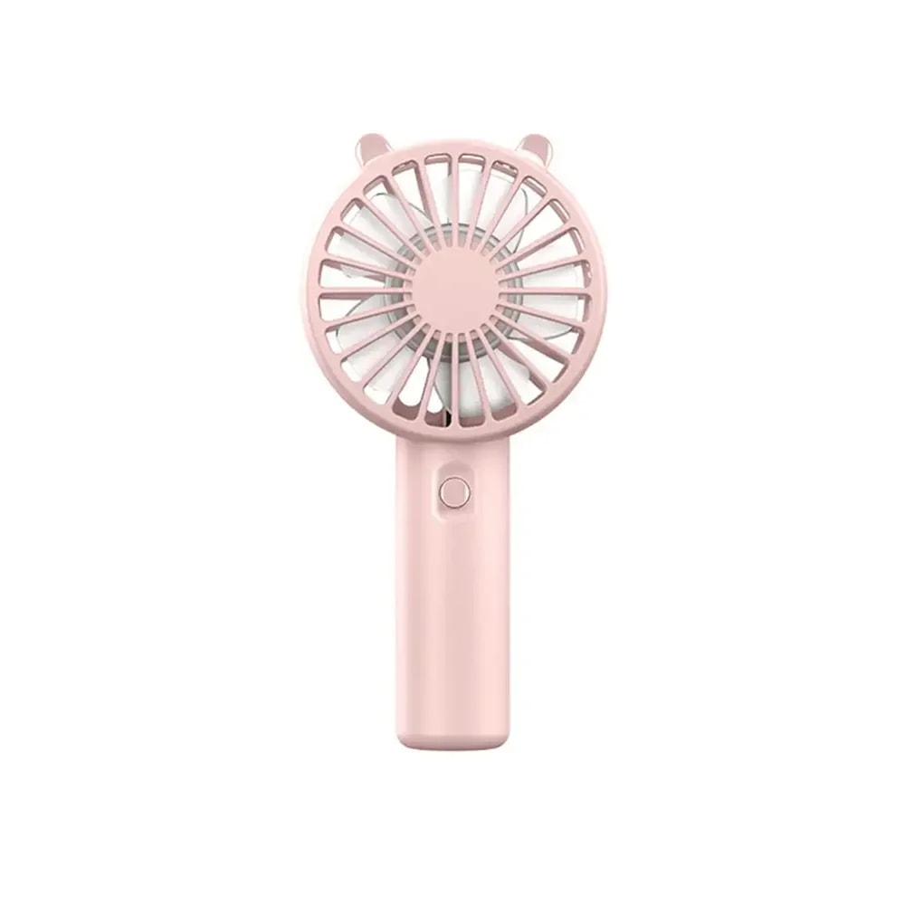 USB Rechargeable Mini Handheld Fan for Cooling Lash Drying & Desk Use