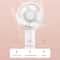 USB Rechargeable Mini Handheld Fan for Cooling Lash Drying & Desk Use