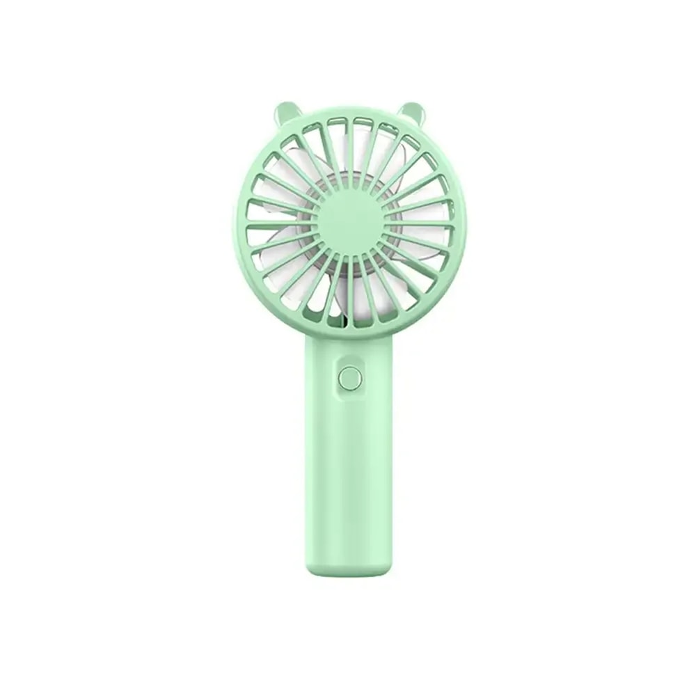 USB Rechargeable Mini Handheld Fan for Cooling Lash Drying & Desk Use