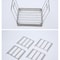 Stainless Steel Sous Vide Rack with Adjustable No Float Bar for Even Precision Cooking