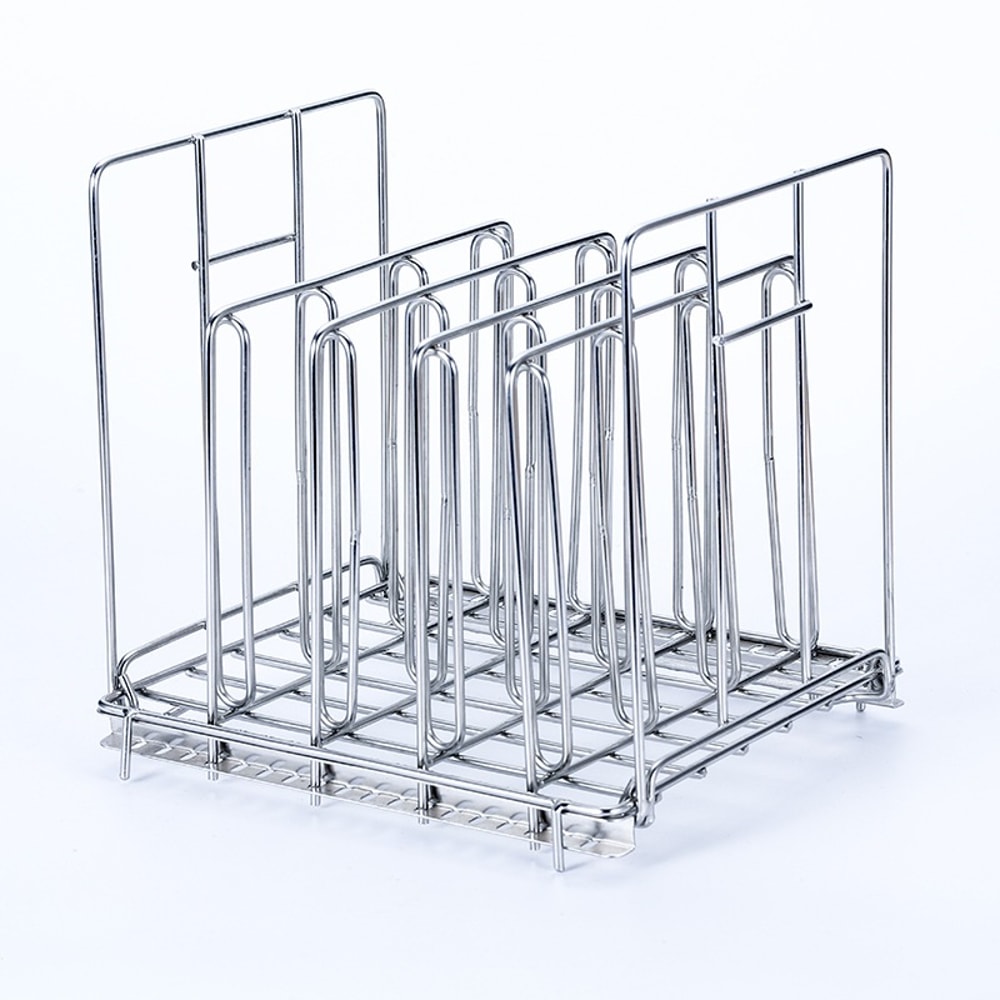 Stainless Steel Sous Vide Rack with Adjustable No Float Bar for Even Precision Cooking