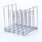 Stainless Steel Sous Vide Rack with Adjustable No Float Bar for Even Precision Cooking
