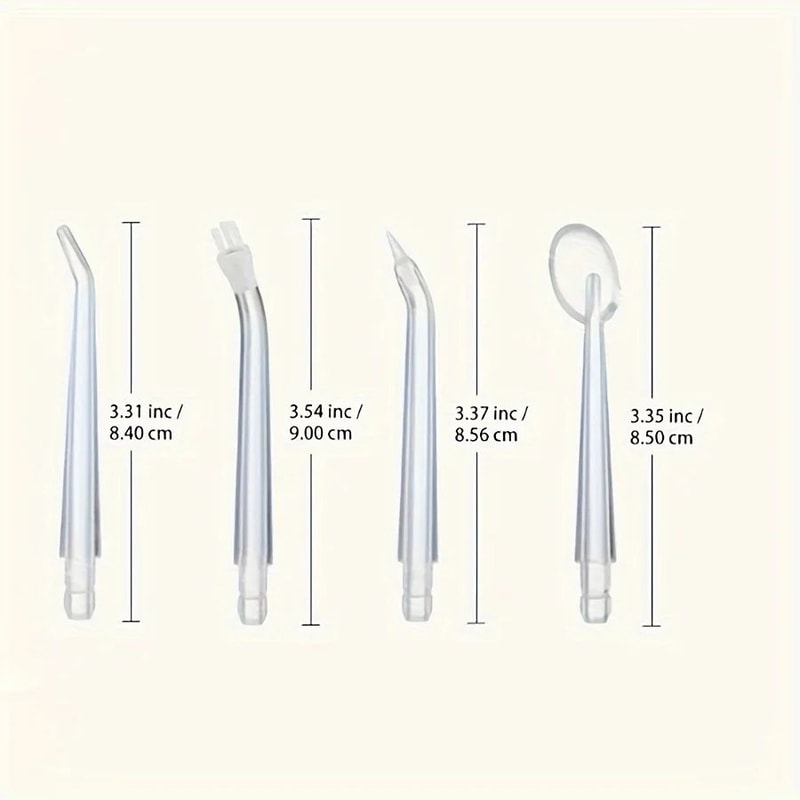 Universal Water Flosser Replacement Tips Water Flosser Nozzles for Deep Oral Care