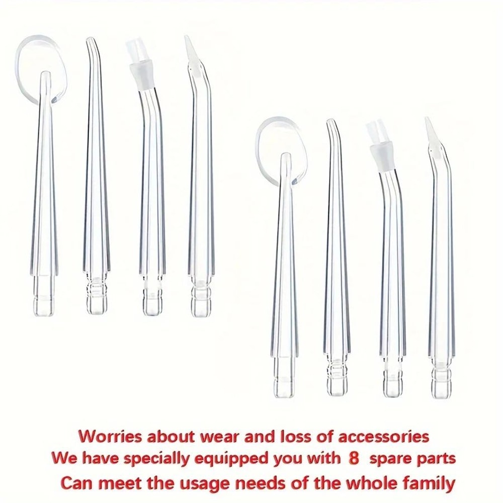 Universal Water Flosser Replacement Tips Water Flosser Nozzles for Deep Oral Care