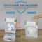 Arctic Glow Portable Air Cooler Humidifier & LED Night Light Fan