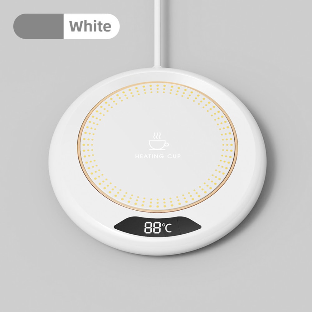Warm Sip USB Mug Warmer Coaster Heat Settings for Coffee & Tea