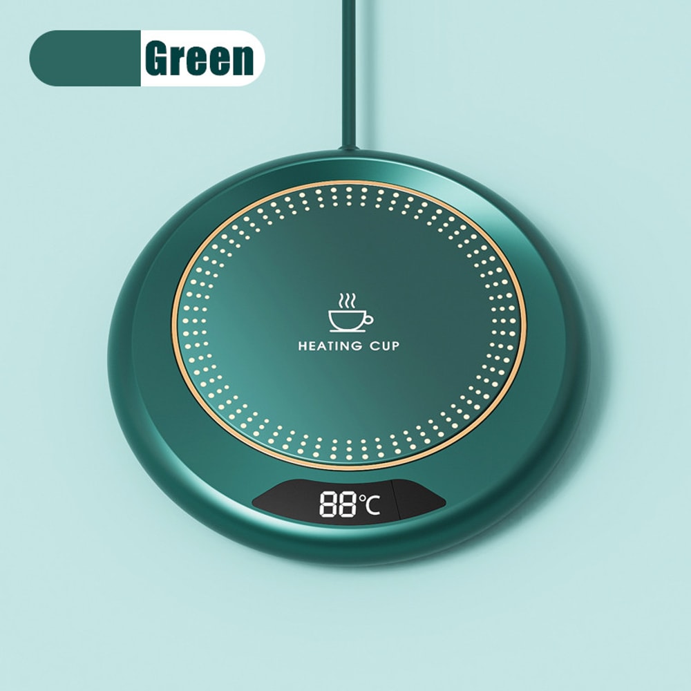 Warm Sip USB Mug Warmer Coaster Heat Settings for Coffee & Tea
