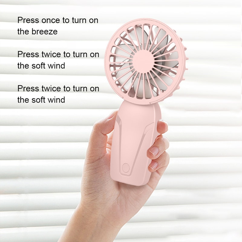 Portable USB Rechargeable Mini Fan Lightweight Pocket Cooling Fan For Travel And Everyday Use 2