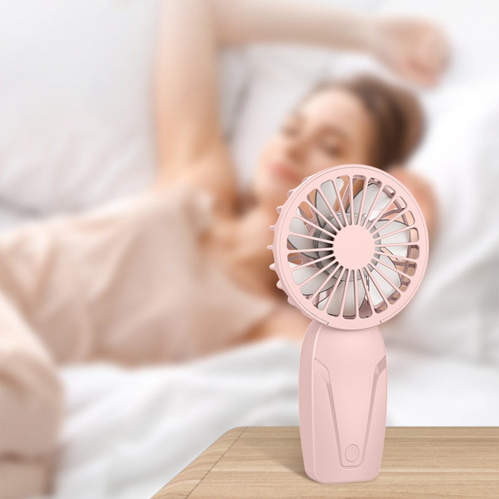 Portable USB Rechargeable Mini Fan Lightweight Pocket Cooling Fan For Travel And Everyday Use 3