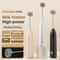 USB Rechargeable Mini Milk Frother Speed Coffee Frother and Electric Drink Mixer