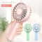 USB Rechargeable Handheld Fan Quiet Portable Cooling Fan For Makeup Travel And Desk Use 1
