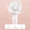 USB Rechargeable Handheld Fan Quiet Portable Cooling Fan For Makeup Travel And Desk Use 5