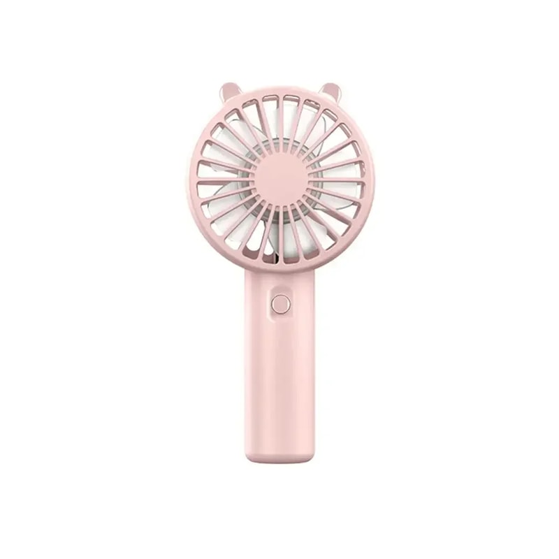 USB Rechargeable Handheld Fan Quiet Portable Cooling Fan For Makeup Travel And Desk Use 6