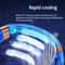 Rechargeable Bladeless Neck Fan Hands Free Portable Cooling Fan With USB Charging 3