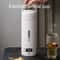 Smart Portable Electric Travel Kettle With Temperature Control And Leakproof Thermal Cup 0