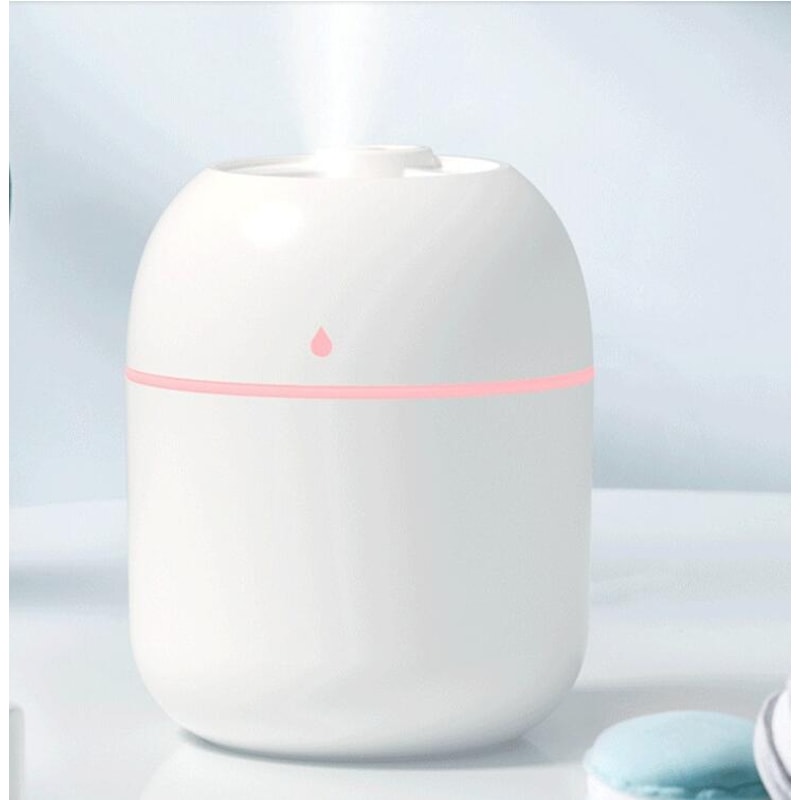 250ML USB Mini Air Humidifier Aroma Essential Oil Diffuser For Home Car Ultrasonic Mute Mist Maker Diffuser with LED Color Lamp