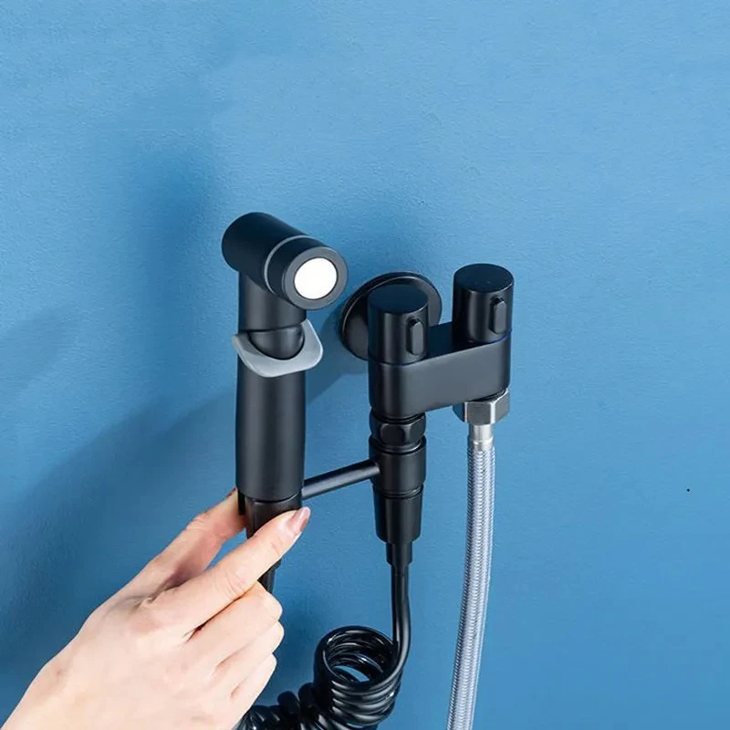 Premium Dual Mode High Pressure Handheld Toilet Spray Gun Bathroom Cleaning Kit 3