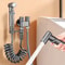 Premium Dual Mode High Pressure Handheld Toilet Spray Gun Bathroom Cleaning Kit 6