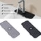 Premium Silicone Kitchen Sink Splash Guard & Draining Mat with Sponge Rack