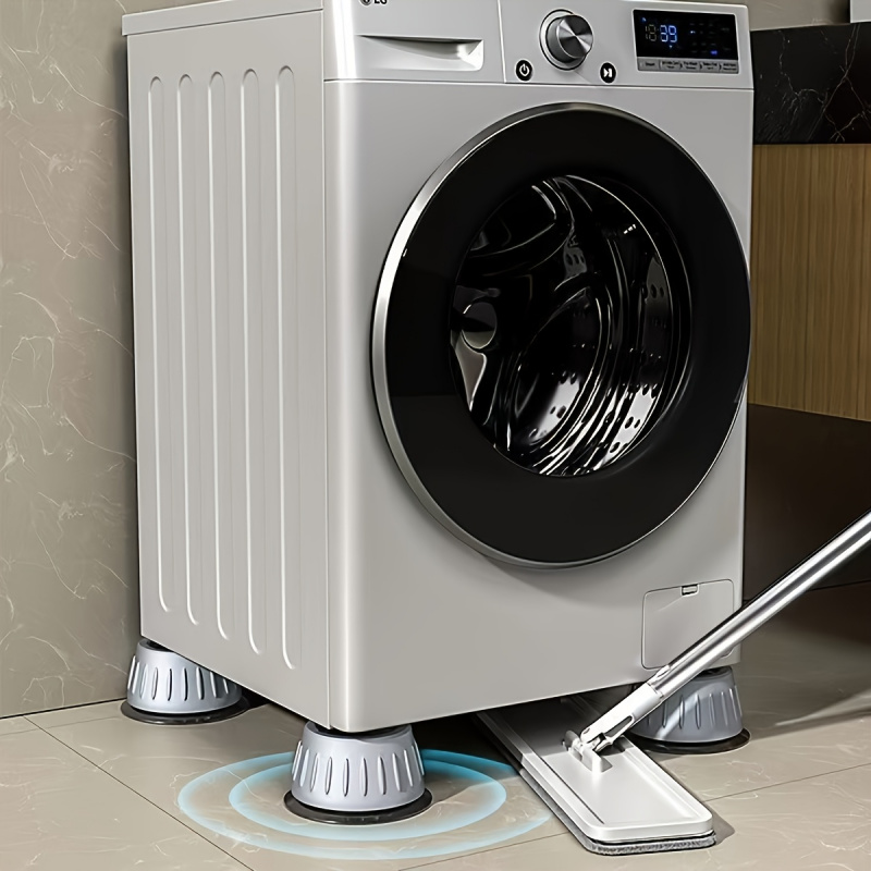 Anti Vibration Washing Machine Feet Pads Noise Reducing Non Slip Appliance Stabilizers