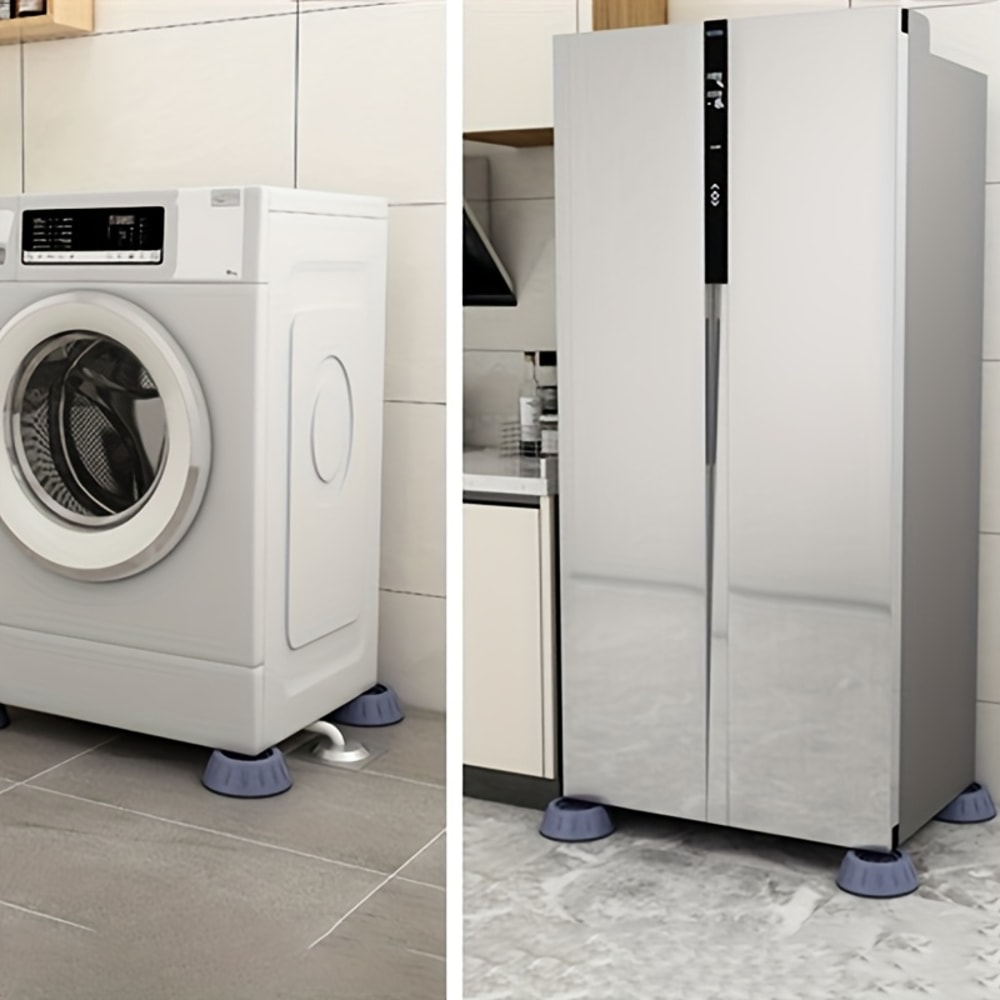 Anti Vibration Washing Machine Feet Pads Noise Reducing Non Slip Appliance Stabilizers