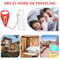 Portable Travel Door Lock Extra Security Privacy Lock For Hotels Apartments Home 1