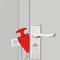 Portable Travel Door Lock Extra Security Privacy Lock For Hotels Apartments Home 4