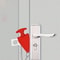 Portable Travel Door Lock Extra Security Privacy Lock For Hotels Apartments Home 4